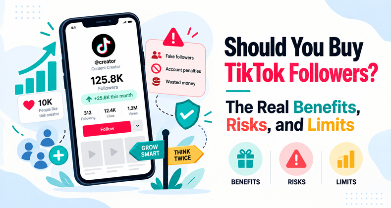Should You Buy TikTok Followers? The Real Benefits, Risks, and Limits